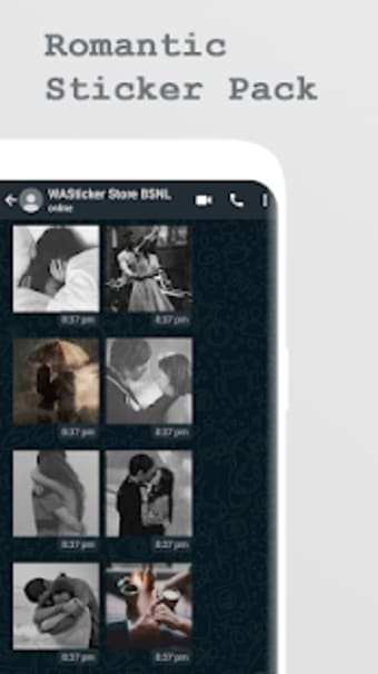 Image 0 for Romantic Stickers for Wha…