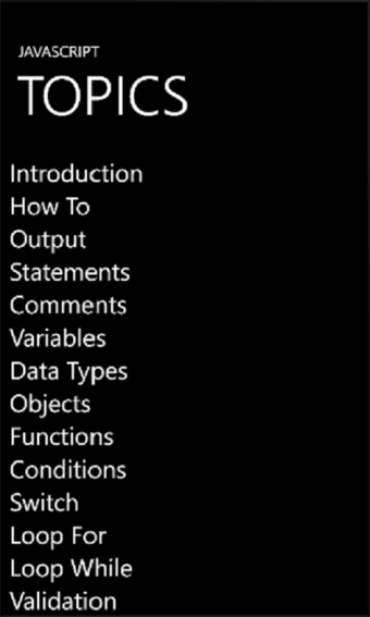 Image 1 for Javascript for Windows 10